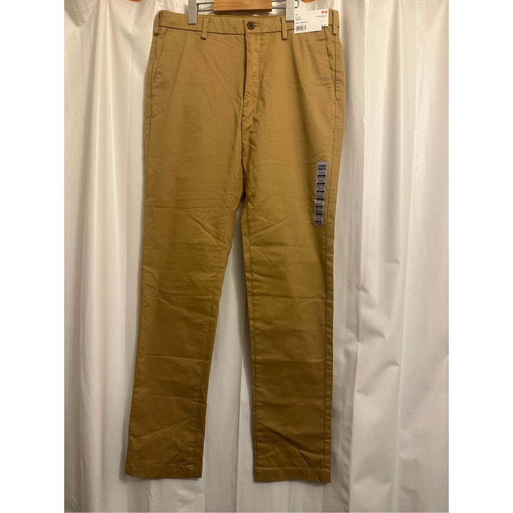 NWT Uniqlo Slim-Fit Chino Pants - size: 33/34
Color - yellow golden